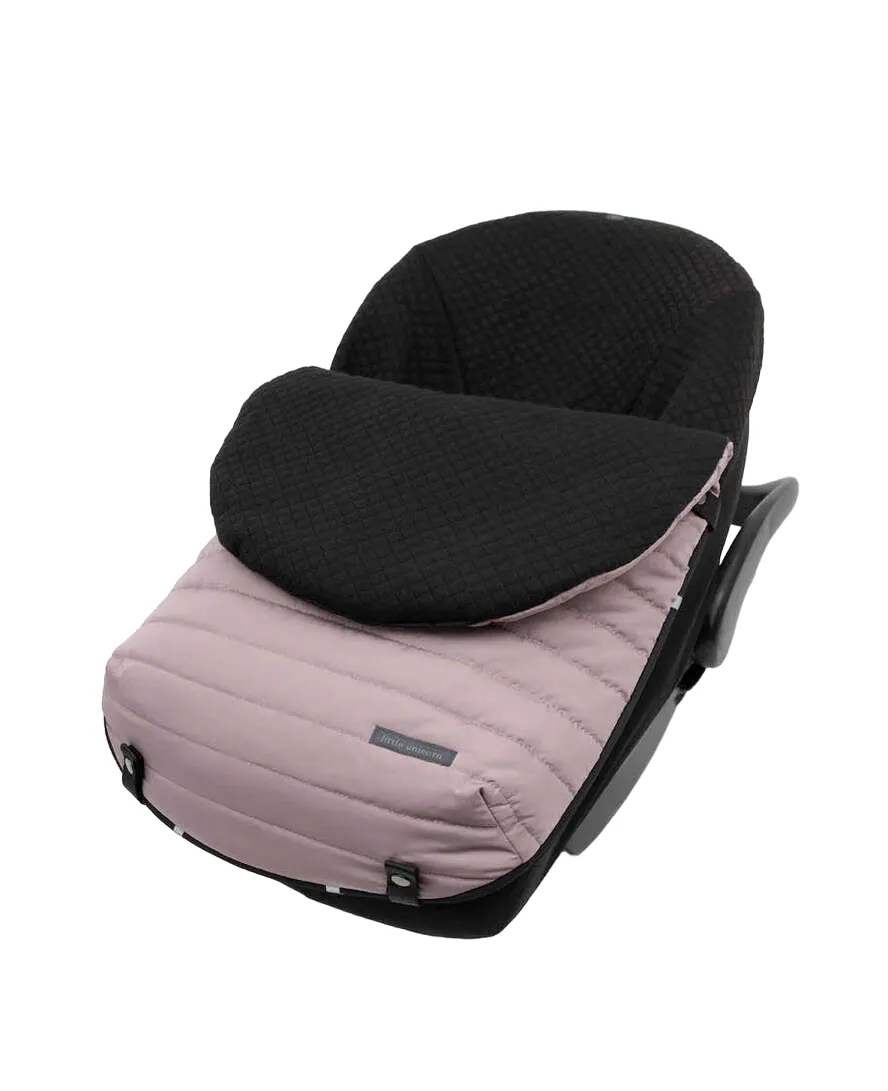 Little Unicorn Infant Car Seat Foot Muff, Mauve