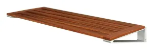 Loca Knax Shoe Rack 60 Cm, Mahogany/Aluminium