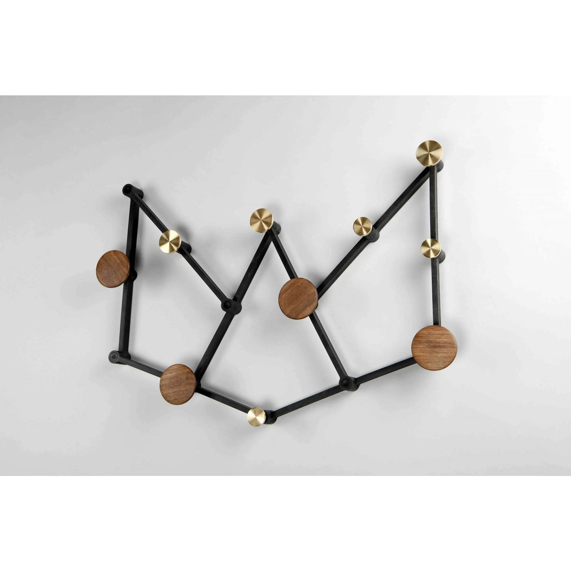 Loca X.Tend Coat Rack Walnut, 343mm