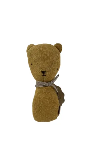 Maileg Rattles, Teddy, Dusty Yellow