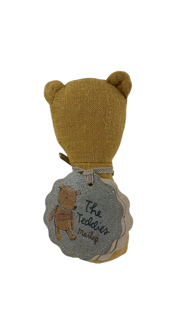 Maileg Rattles, Teddy, Dusty Yellow