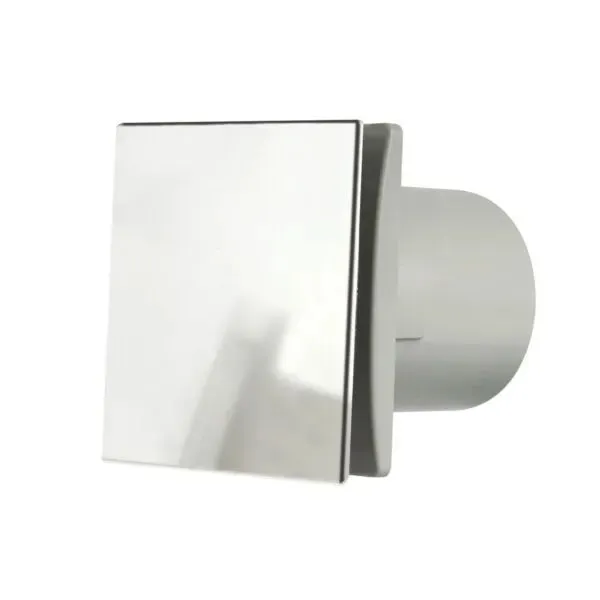 Manrose DECO100TC 4'' RT Deco Fan with Timer Chrome