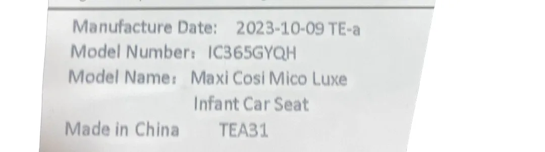 Maxi-Cosi Mico Luxe Infant Car Seat, 2023, New Hope Tan