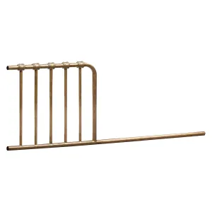 Million Dollar Baby Abigail-Winston Mini Toddler Bed Conversion Kit (M25599), Vintage Gold