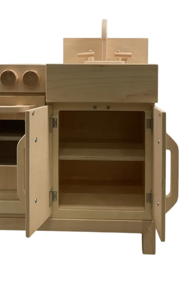 Milton & Goose Essential Play Kitchen, Natural