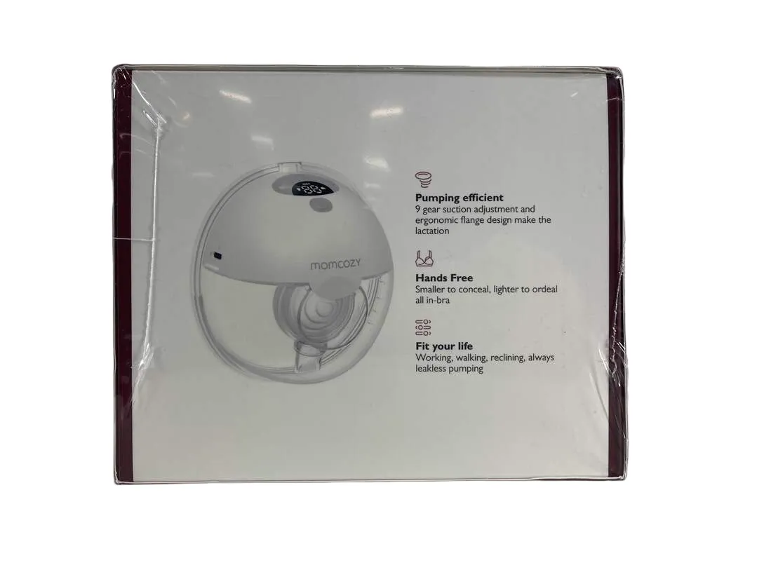Momcozy All-in-one M5 Double Wearable Breast Pump, Quill Grey