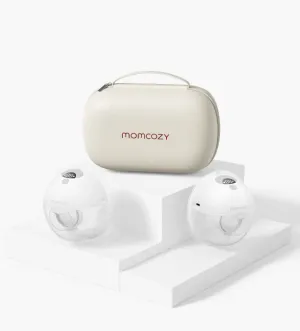 Momcozy All-in-one M5 Wearable Double Breast Pump, Quill Grey