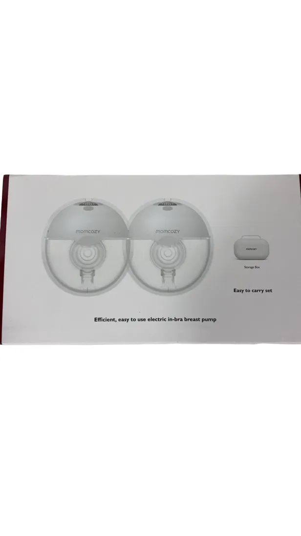 Momcozy All-in-one M5 Wearable Double Breast Pump, Quill Grey