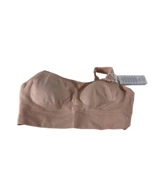 Momcozy All-in-One Super Flexible Pumping Bra, Oyster Pink, Large