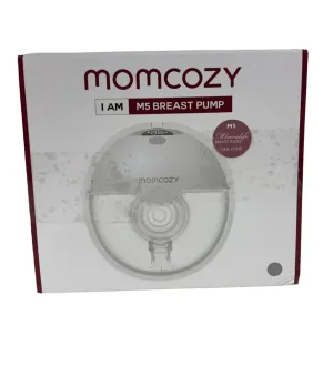 Momcozy M5 Single Wearable Breast Pump, Quill Grey
