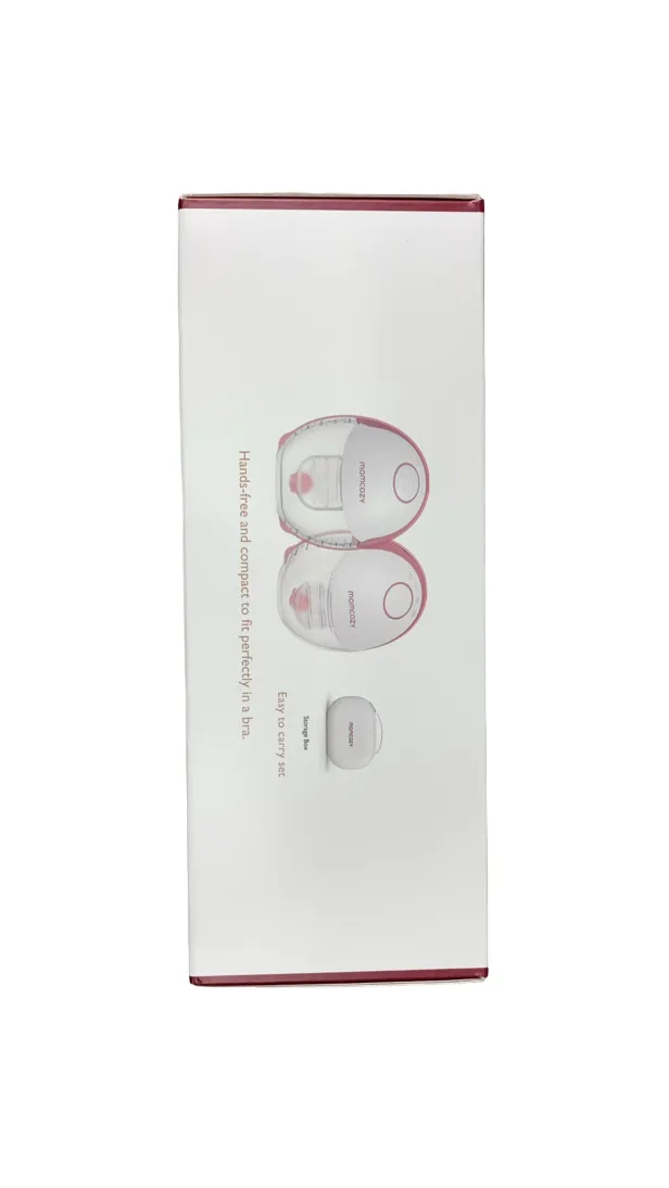 Momcozy Mobile Style Hands-free Breast Pump Double, Cozy Red
