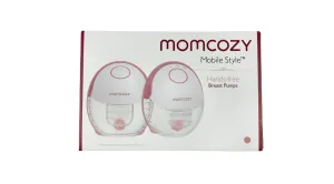 Momcozy Mobile Style Hands-free Breast Pump Double, Cozy Red