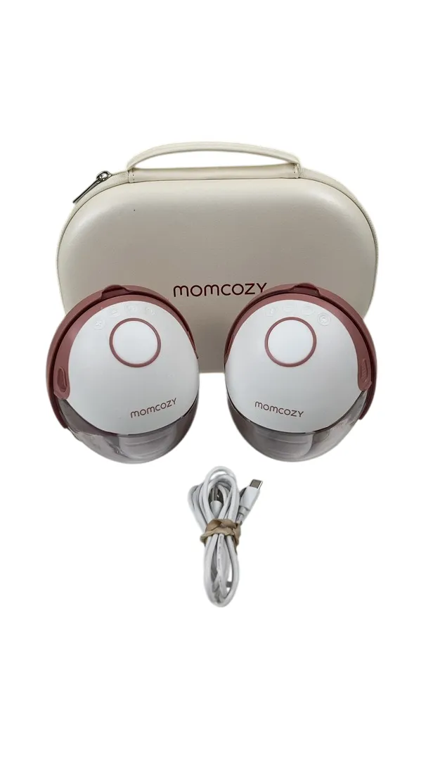 Momcozy Mobile Style Hands-free Breast Pump | M6, Cozy Red