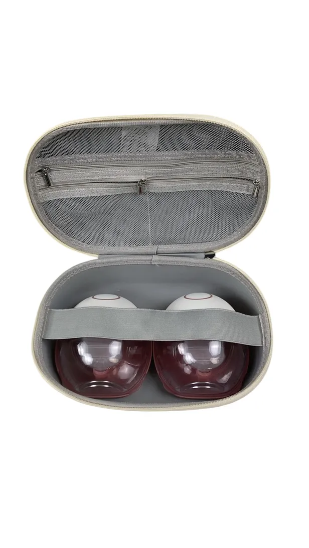 Momcozy Mobile Style Hands-free Breast Pump | M6, Cozy Red
