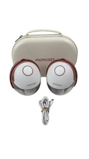 Momcozy Mobile Style Hands-free Breast Pump | M6, Cozy Red