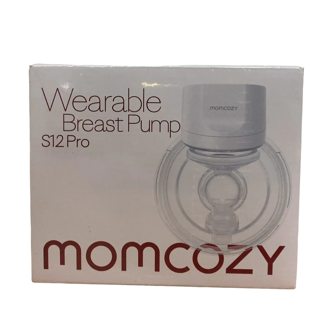 Momcozy S12 Pro Wearable Breast Pump, White