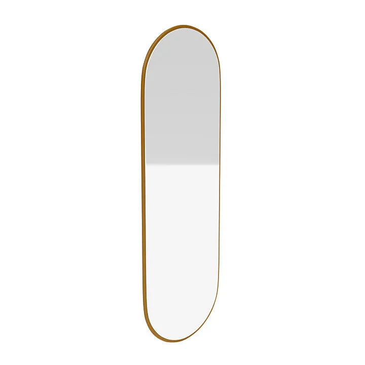 Montana Colour Frame Mirror, Amber Yellow