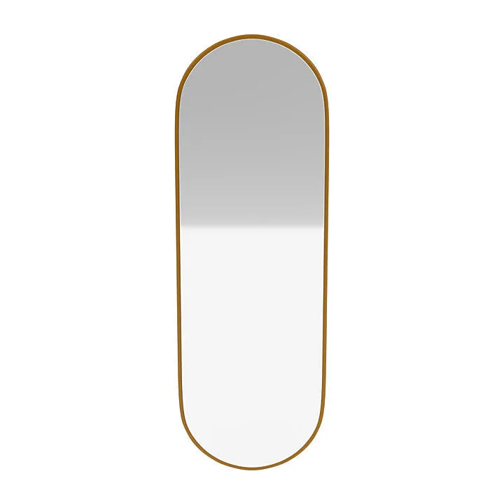 Montana Colour Frame Mirror, Amber Yellow