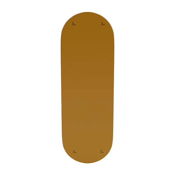 Montana Colour Frame Mirror, Amber Yellow