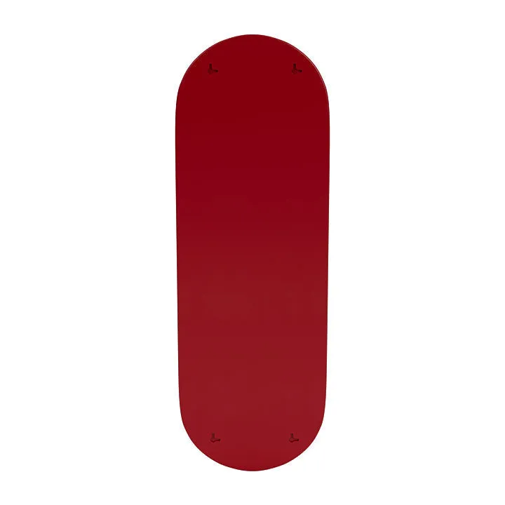 Montana Colour Frame Mirror, Beetroot Red