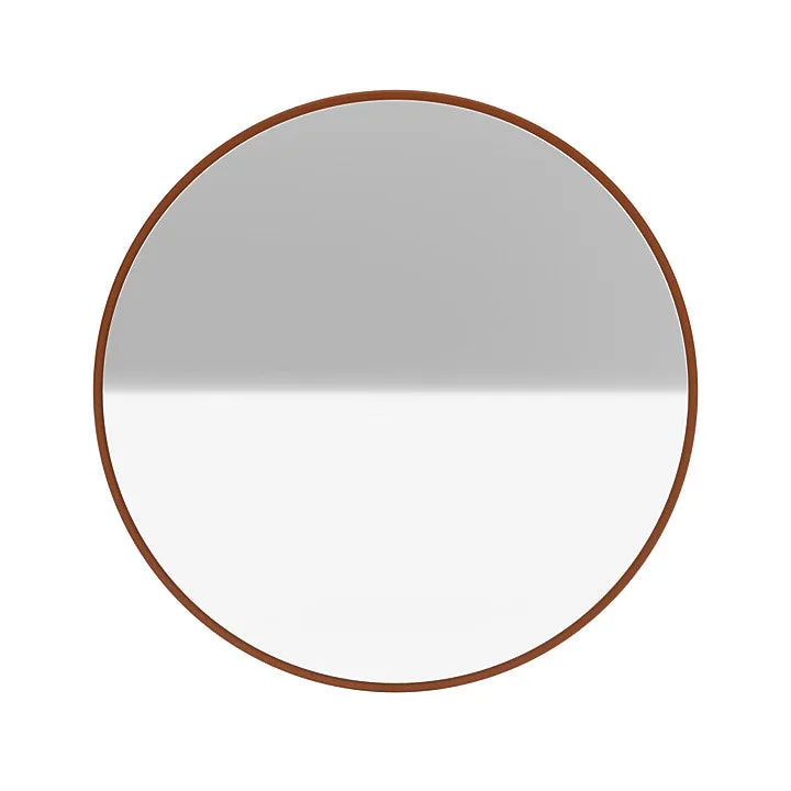Montana Colour Frame Mirror, Hazelnut Brown