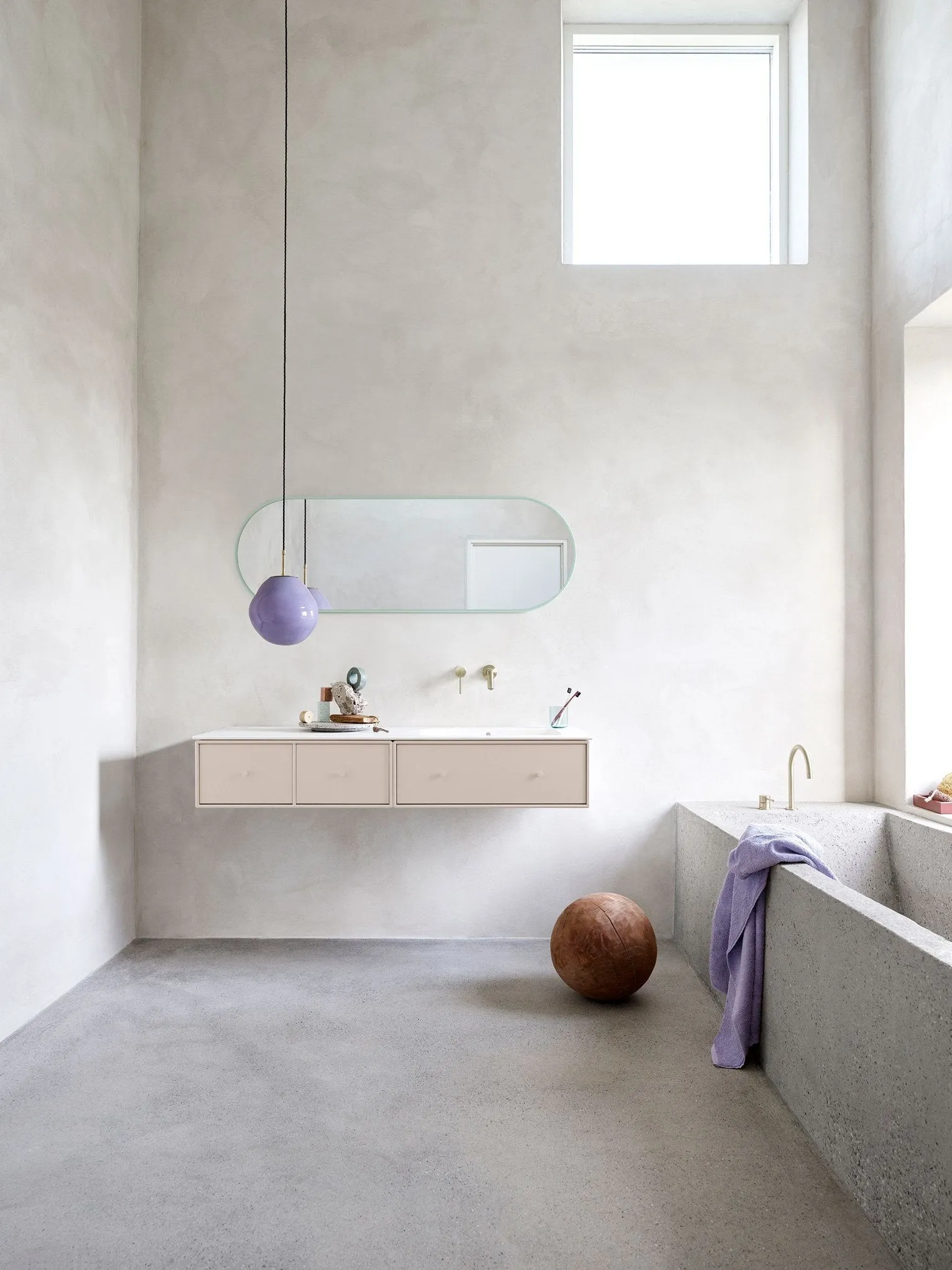 Montana Colour Frame Mirror, Iris