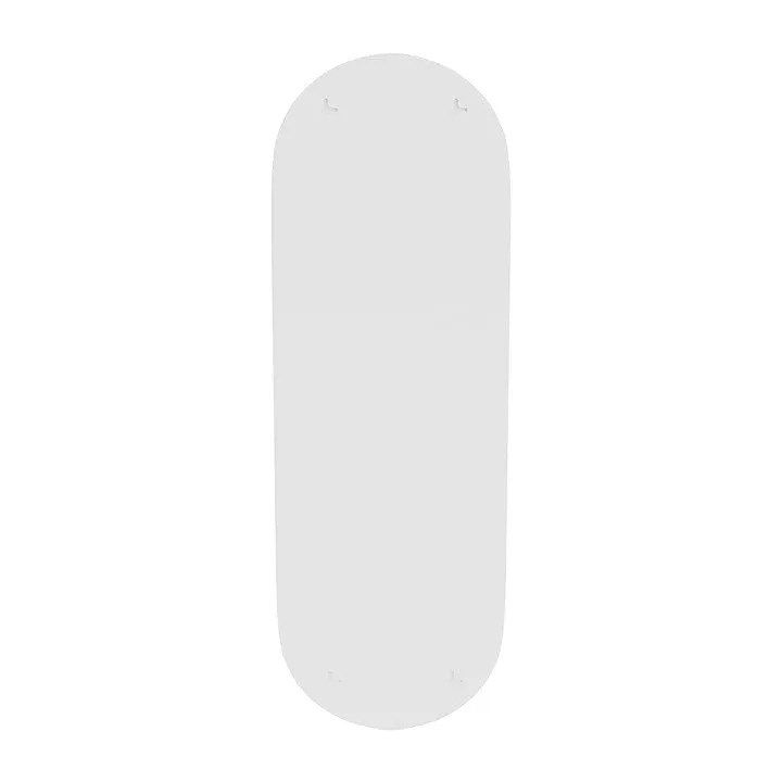 Montana Colour Frame Mirror, New White