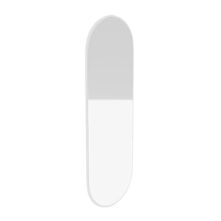Montana Colour Frame Mirror, New White