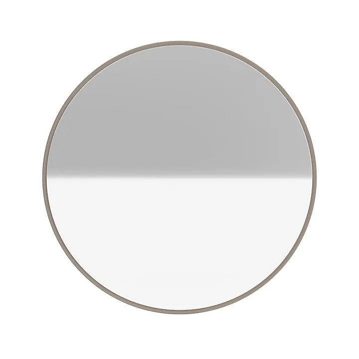 Montana Colour Frame Mirror, Truffle Grey