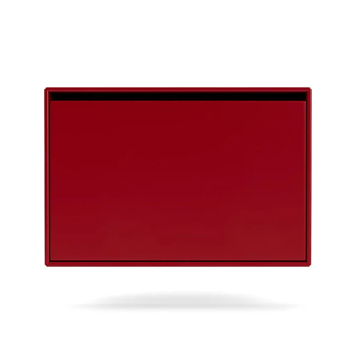 Montana Hide Shoe Cabinet, Beetroot Red