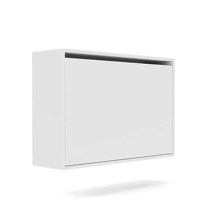 Montana Hide Shoe Cabinet, New White