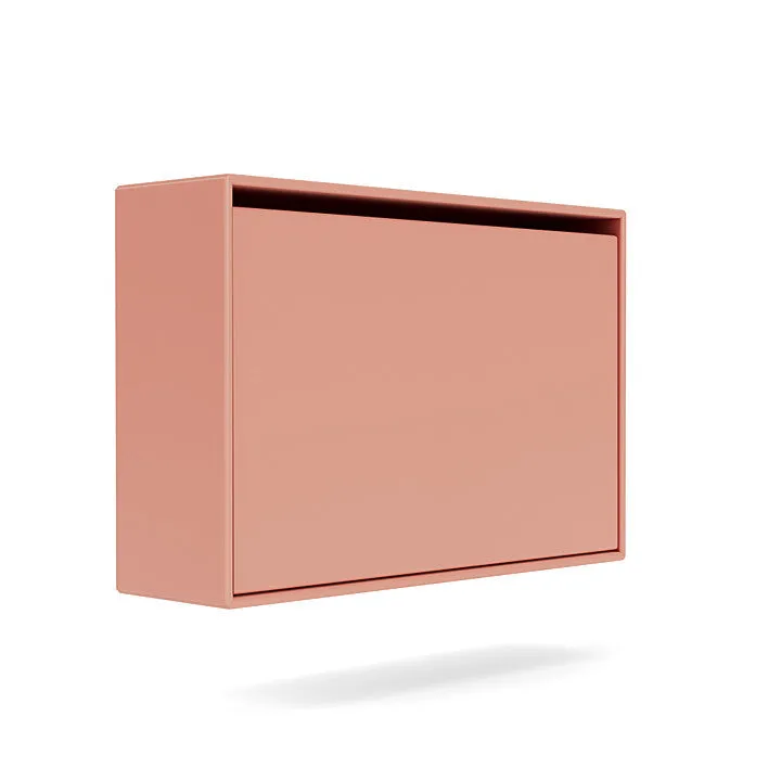Montana Hide Shoe Cabinet, Rhubarb Red