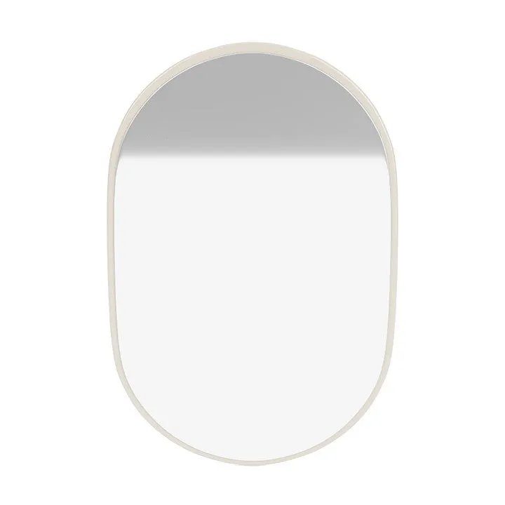 Montana Look Oval Mirror, Oat