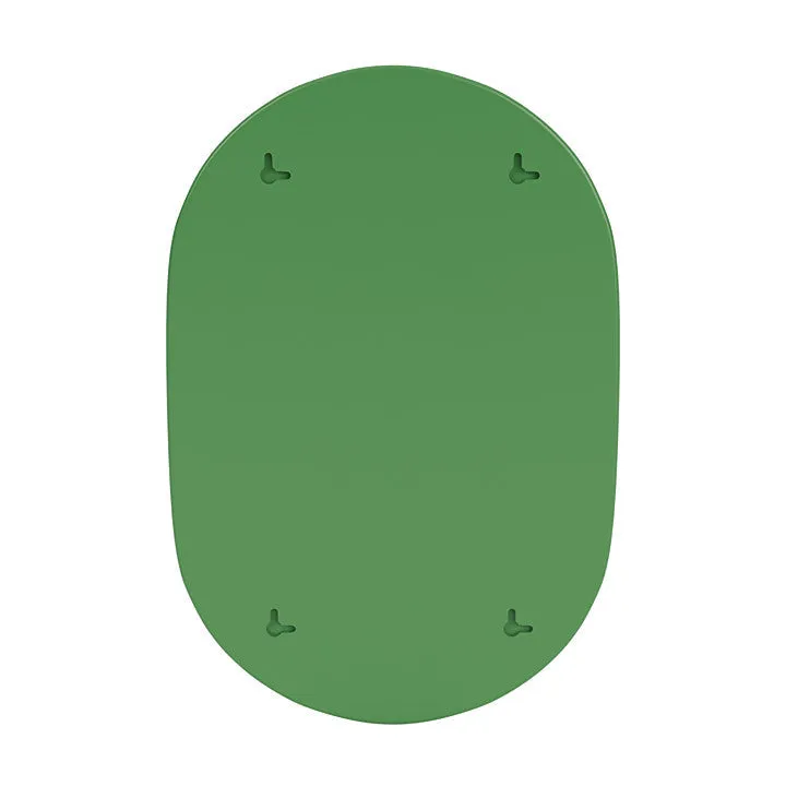 Montana Look Oval Mirror, Parsley Green