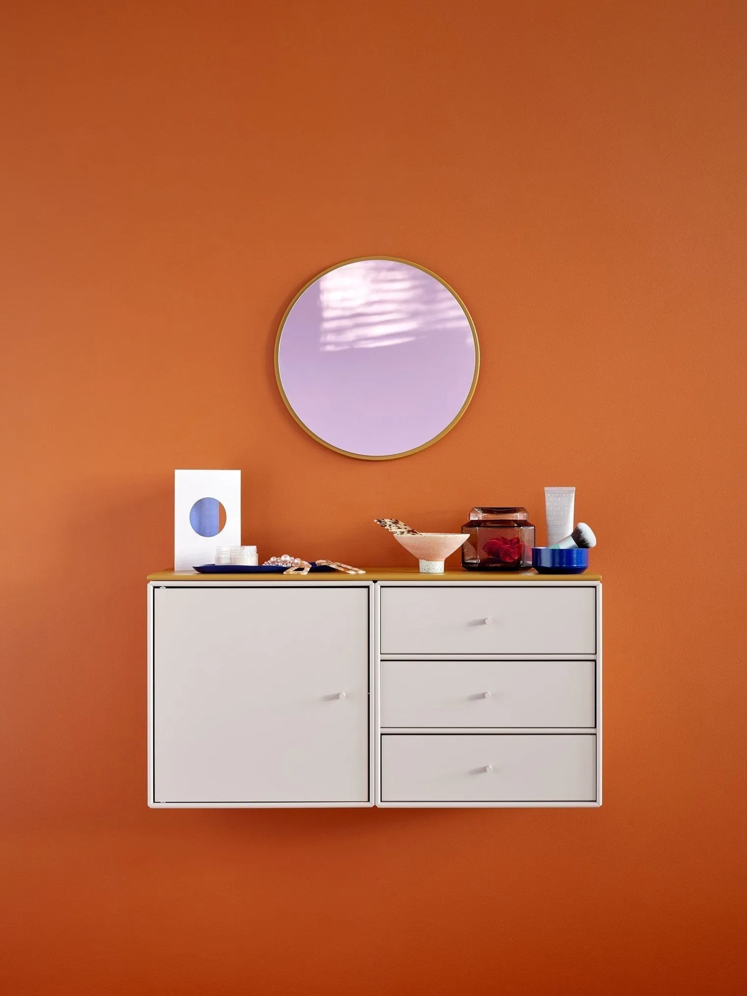 Montana Mini Mci Mirror, New White