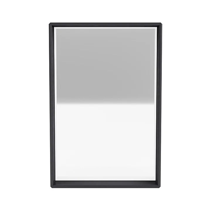Montana Shelfie Mirror With Shelf Frame, Anthracite