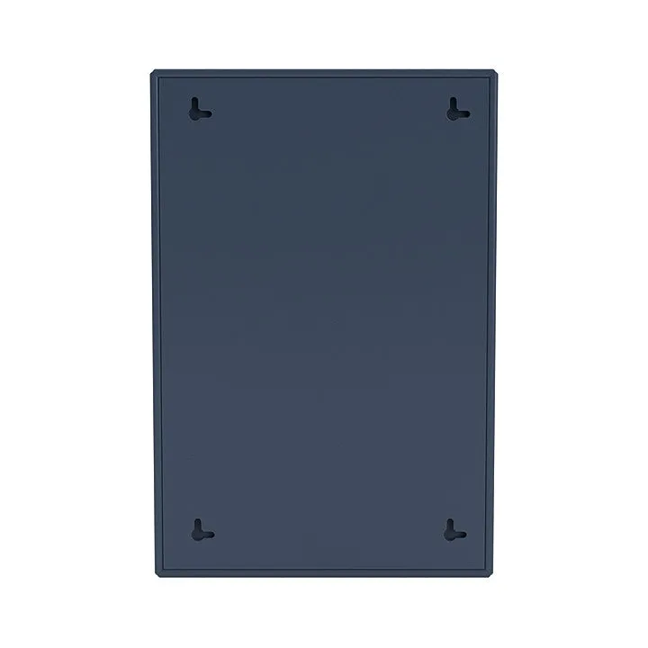 Montana Shelfie Mirror With Shelf Frame, Juniper Blue
