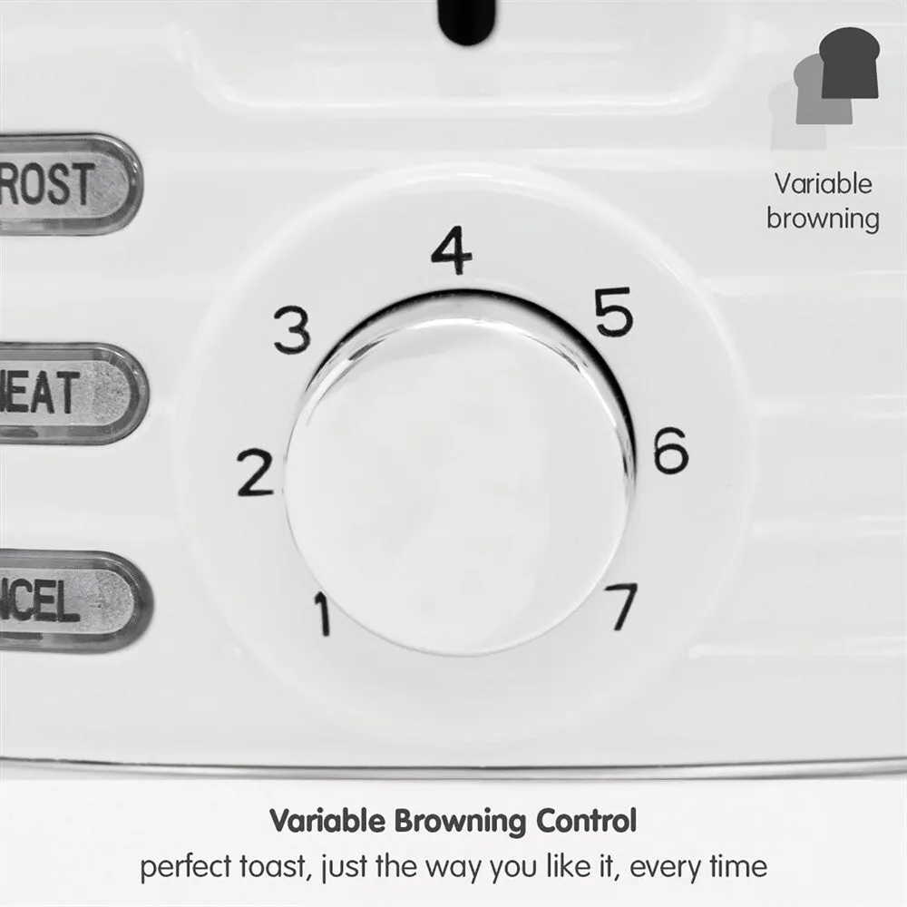 Morphy Richards 220029 toaster 7 2 slice(s) White