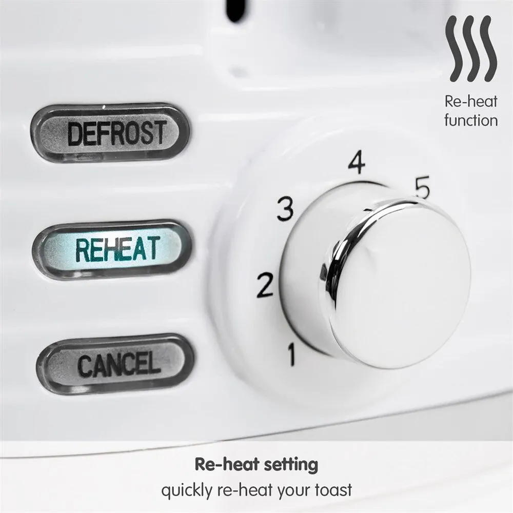 Morphy Richards 220029 toaster 7 2 slice(s) White