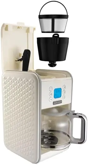 Morphy Richards Vector Pour Over Filter Coffee Machine- Cream