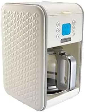 Morphy Richards Vector Pour Over Filter Coffee Machine- Cream