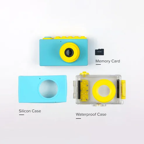 myFirst Underwater Camera 2 & Waterproof Case - Blue, 8MP