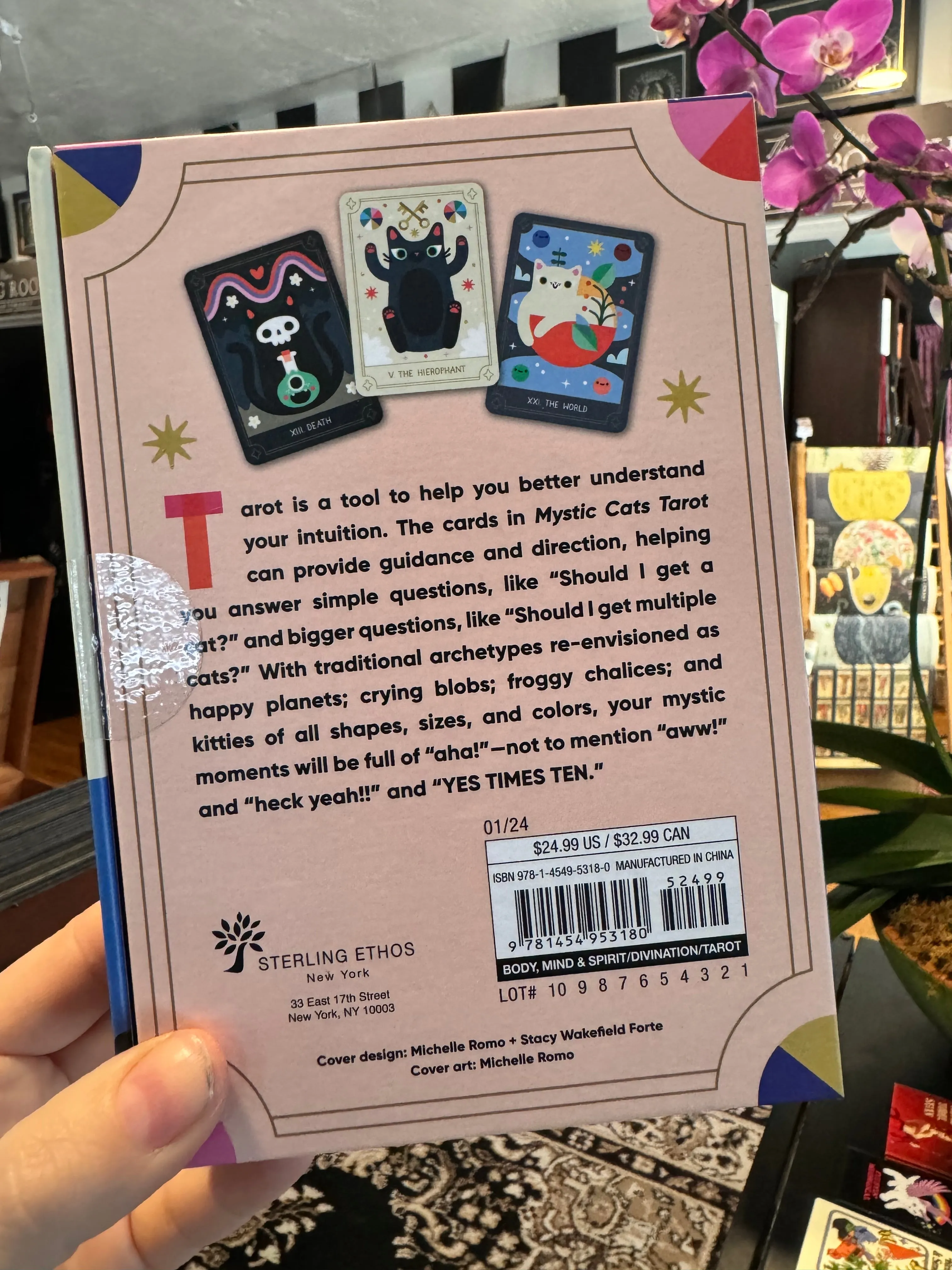 Mystic Cats Tarot by Michelle Romo