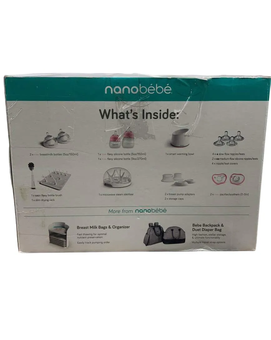 Nanobébé Newborn Gift Set, Pink