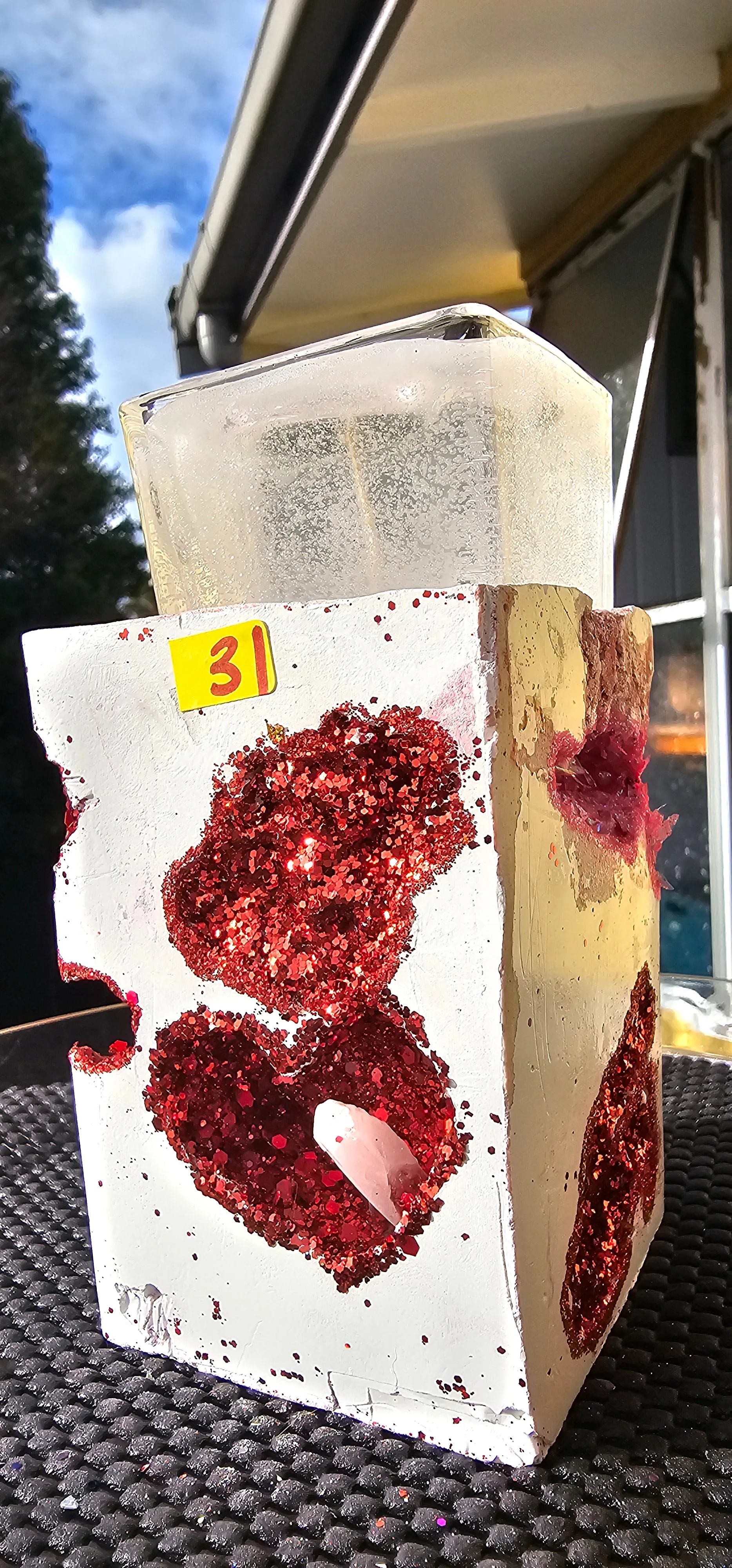 NEW CRYSTAL GEODE CANDLES & HOLDER RANGE