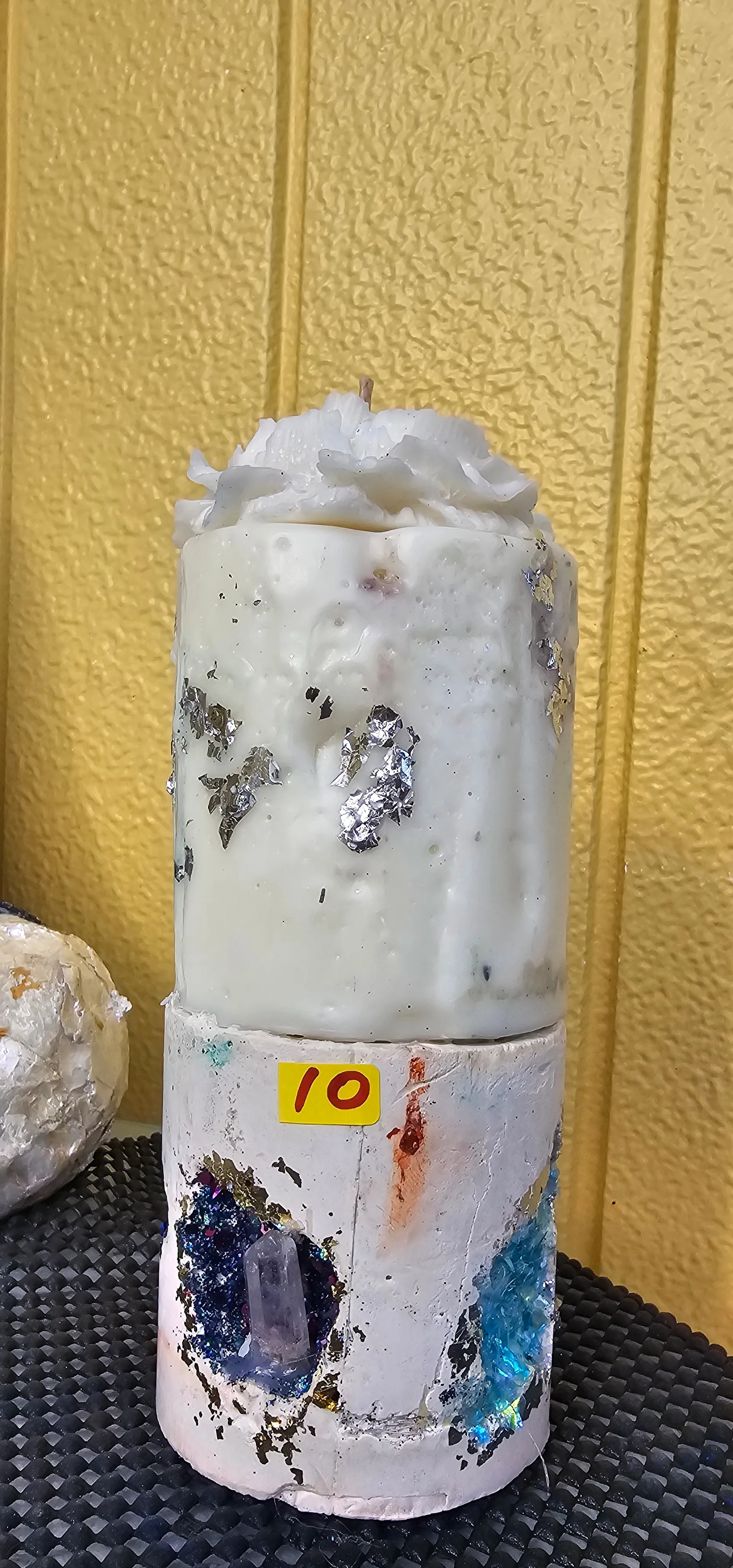 NEW CRYSTAL GEODE CANDLES & HOLDER RANGE