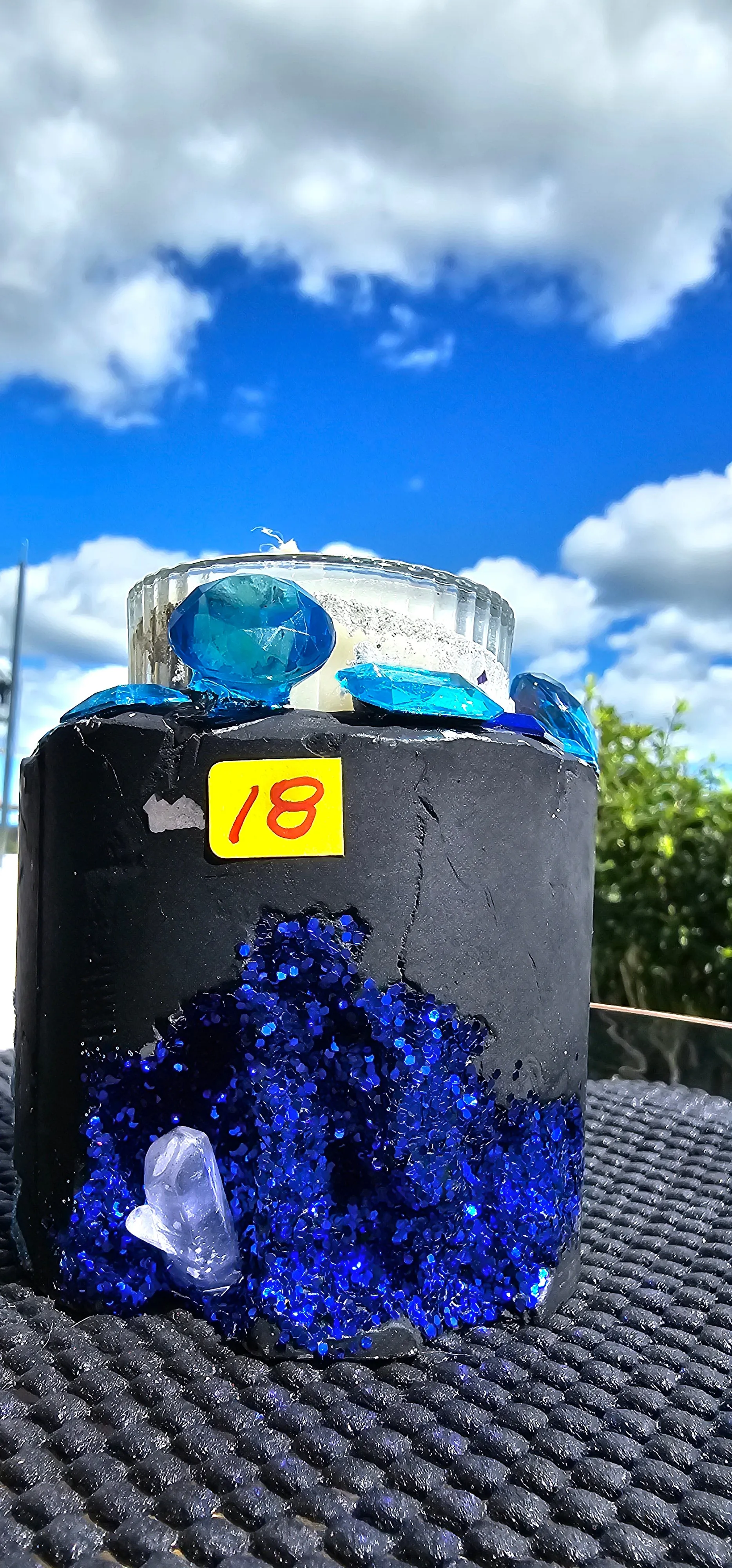 NEW CRYSTAL GEODE CANDLES & HOLDER RANGE