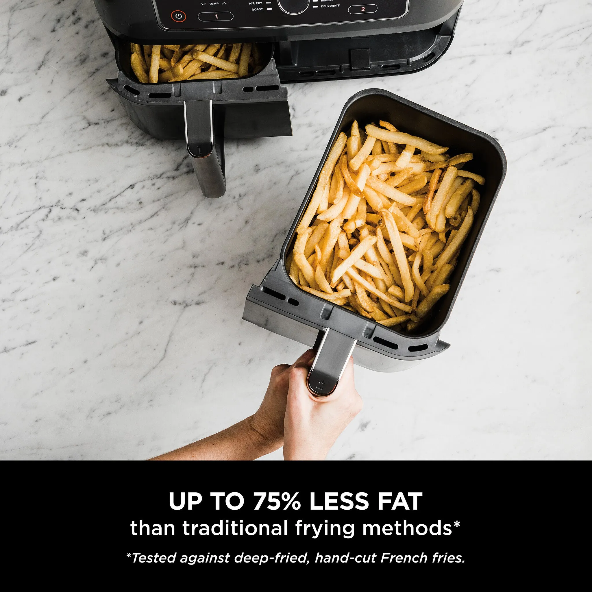 Ninja AF400UK Foodi MAX Dual Zone Air Fryer Black