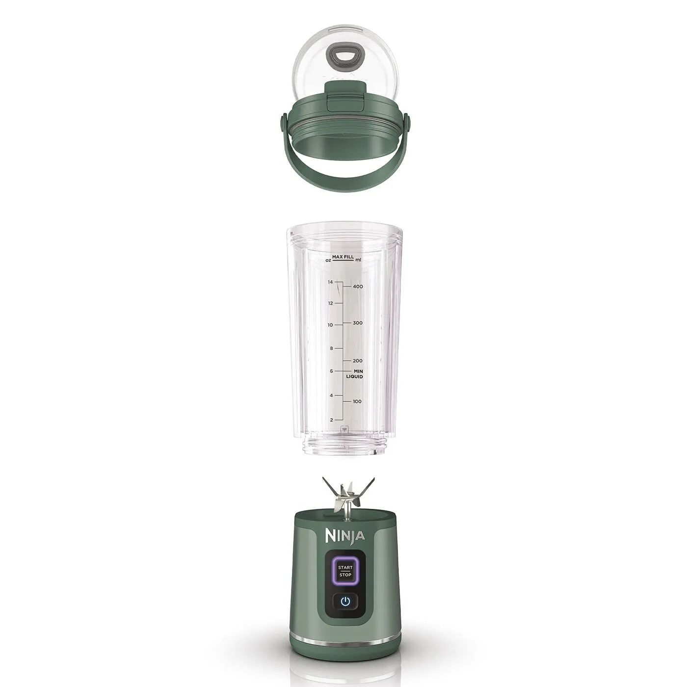 Ninja Blast Cordless Portable Blender – Forest Green
