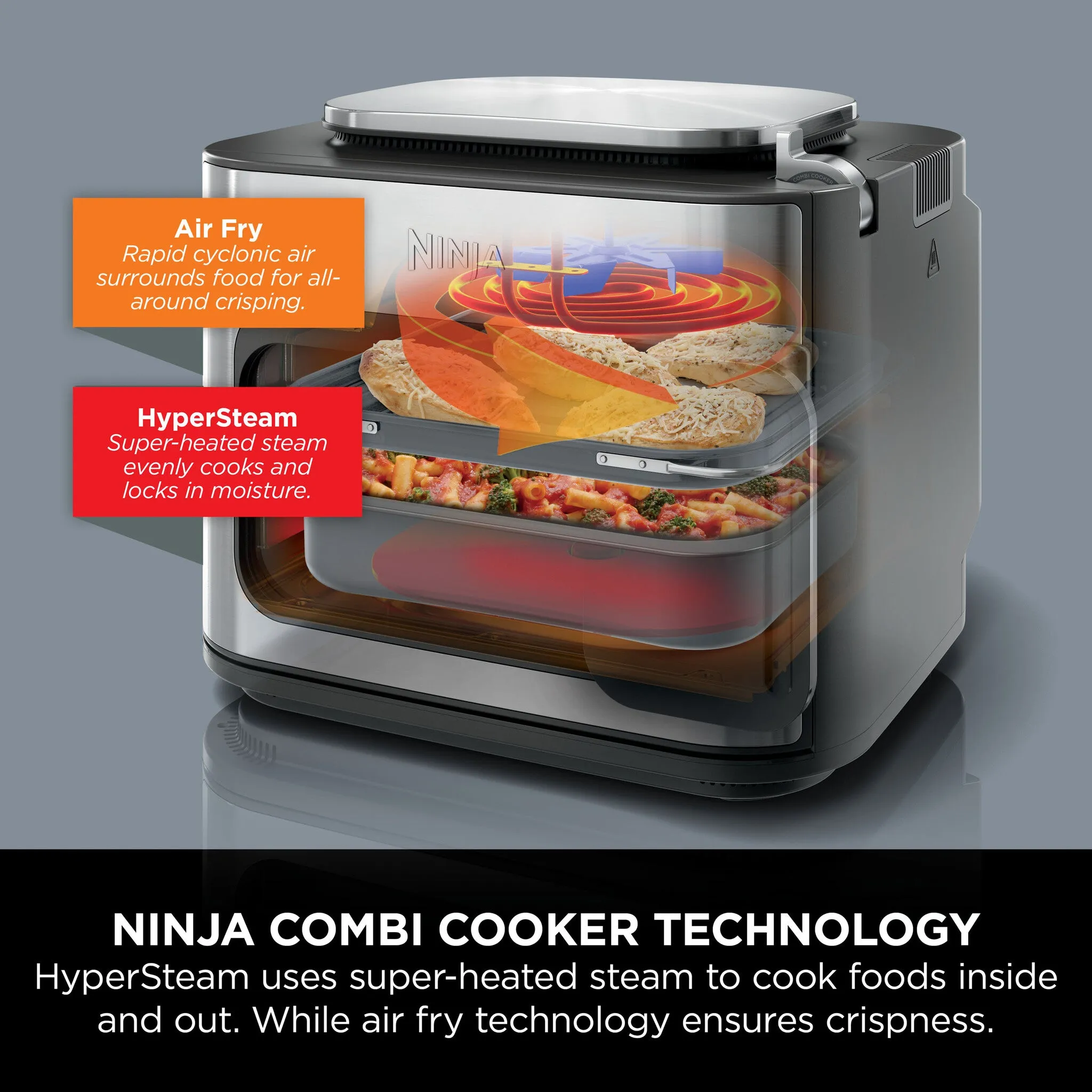 Ninja Combi 12-In-1 Multi-Cooker, Oven & Air Fryer SFP700UK